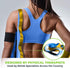 Gradient Fitness Stretching Strap for Physical Therapy, 12 Multi-Loop Stretch Strap, 1.5" W x 8' L