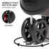 SFIHOME 10 lbs, 30 lbs, 2 3 Pet Stroller for Small Dogs Dog Stroller for Medium Dogs Cat Strollers for Cats, Wheels
