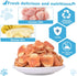 Dog Treats Chicken Wrapped Banana Chews, Rawhide Free Puppy Training Snacks, 0.5lb/227g