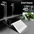 VIKKSAER Turtle Basking Platform - Simulated Lawn, Transparent Aquatic Reptile Tortoise Resting Dock, Hanging Ramp (XL)