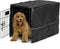 MidWest Homes for Pets Medium Dog Crate Cover, Black Polyester, Fits Most 30-inch Crates