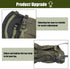 Tactical Leg Gaiters - Full Length Zip Waterproof Breathable High Gaiters for Hunting, Hiking, Walking