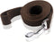 Nylon Dog Leash 16 Feet Long - Walking Training Dog Leashes for Medium Large Dogs (1" X 16 ft, Brown)