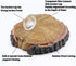 AQUA KT Aquatic Turtle Round Floating Dock, Tortoise Basking Platform with Suction Cup for Reptile Decoration