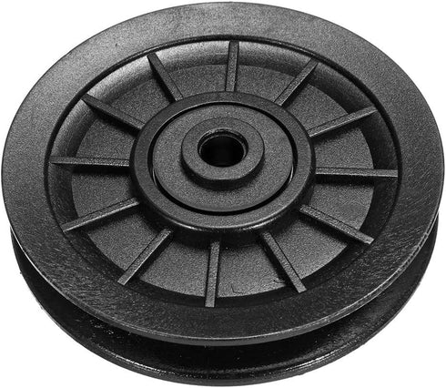 Universal Nylon Bearing Pulley Wheel, 1/4x 2.75/70mm for Cable Gym Fitness Equipment