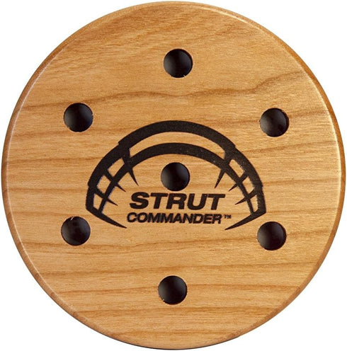 STRUT COMMANDER Turkey Pot Call - Realistic Yelps, Clucks, Cutts, Purrs for Turkey Hunting - Made in USA