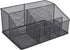 6-Compartment Blanket,Shampoo,Trimmer,Clipper,Brush Universal Pet Grooming Supplies Organizer, Dog Storage Organizer