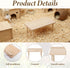 GEEHUA Wooden Hamster Platform, Hamster Play Wooden Platform Wood Stand Hamsters Cage Accessory for Hamsters Other