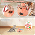 4-in-1 Interactive Cat Toy for Indoor Cats, Modular Design with Cat Treats Puzzle Slow Feeder, Teaser Wand, Ball Maze