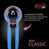 FLEXI New Classic Retractable Dog Leash - 16 ft Tape for Large Dogs (Blue)