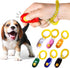 SunGrow 7-Pack Dog Clicker for Training with Wrist Bands, 2 Inches Multicolor, Effective Training Tools for Pets
