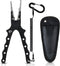 Piscifun Fishing Pliers - Saltwater Fishing Pliers with Split Ring, Fish Hook Remover, Fishing Gear Gifts