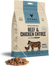 Freeze Dried Raw Cat Food by Vital Essentials, Beef & Chicken Mini Nibs Entree, 12 oz