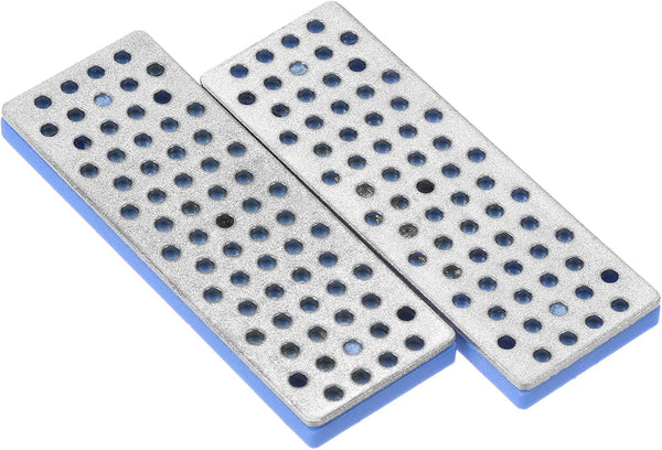 PATIKIL 70mm 360 Grit Coarse Ski Snowboard Diamond Stone, 2 Pack Ski Edge Sharpener Diamond Edge Files