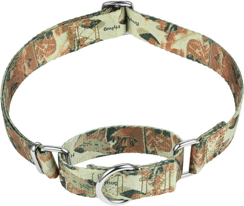 Hyhug Pets Upgraded Escape Proof Martingale Collar for Dogs, Fabulous Collar for Daily Use Walking and Training (Large,