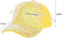 Surkat Studded Rhinestone Baseball Cap, Adjustable Hat with Sparkle Bling Denim