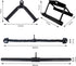 Tricep Press Down Cable Attachment, LAT Pulldown V Handle with Rotation for Weight Machine Accessories