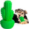 Christmas Dog Gifts, Rubber Dog Squeaky Toys for Small Dogs, Dog Toothbrush for Teething Cleaning