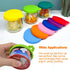 3 Pack Cat Food Can Lids - Food Safe BPA Free & Dishwasher Safe Silicone Covers for Cat Food Cans