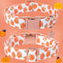 Cute Pumpkin Cotton Halloween Dog Collar with Metal Buckle, Gift for Small Medium Large Boys or Girls Dogs