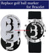 Golf Ball Marker with Stroke Counter Bracelet, Birdie Marker, Golf Accessories for Men and Women, Gifts