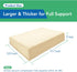 2 Pack 3'' Codi Stadium Seat Cushion Thick Waterproof Portable Bleacher Pad for Outdoor Games and Sports, Lightweight