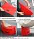 Dachangshund 4pcs Backpacking Folding Portable Camping Hiking Stool, Lightweight Collapsable Foldable Chair for Travel