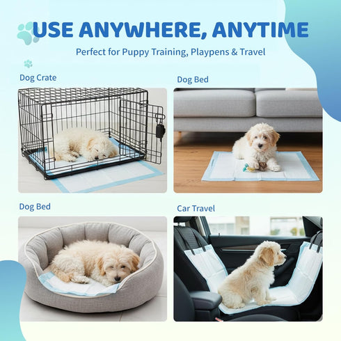 100Pcs 13 18 inche Pee Pad Dog, * Small pet Changing pad, Puppy Potty Training Pet Pads, Super Absorbent & Leak-Free