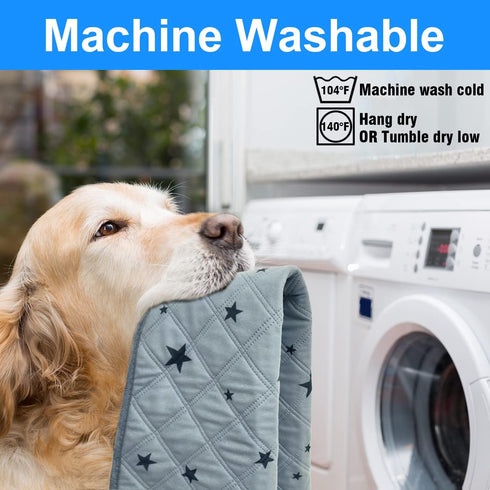 36x72 Inch(2pack) RIOUSSI Washable Pee Pads for Dogs, Reusable, Absorbent, Leakproof, Non Slip Pet Puppy Pads for Potty