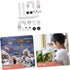 1 Set Plumbing Fittings for Fish Tank Filter Tube, Aquarium Filter Water Tubing, External Filter Water Case Overflow Kit