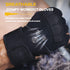 Mens Workout Gloves for Weight Lifting - Exercise Gloves for Men Women With Wrist Wrap Support, Palm Protection