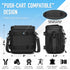 Golf Cart Cooler Bag - Insulated 12-Can Leakproof Soft Cooler with Multi-Pockets