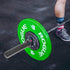 LIFKOME Weight Bar 2pcs Nylon Adapter Sleeve 8 Converts 1 Standard Weight Plate Posts to 2 for Workout Barbell