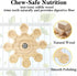 Chinchilla Chinchilla Rotating Natural Wood Chew Toys for Teeth, Interactive Enrichment Toys, Hanging Exercise Toys