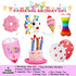 Dog Birthday Toys - Happy Birthday Gift for Dogs, Squeaky Plush Cake Hat Bandana for Small & Medium Dog Birthday Party