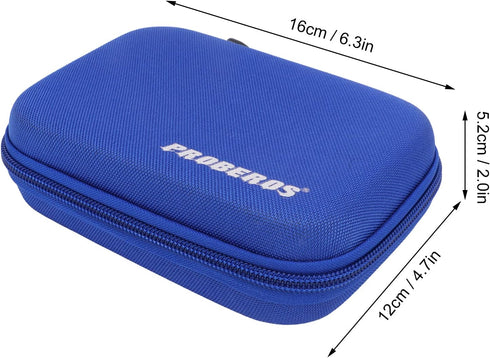 Fishing Lures Storage Bag, EVA Fishing Tackle Storage Case for Treble Hooks, Bait, Sequin Box, Fishing Supplies