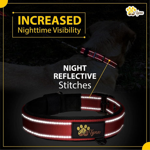 ADITYNA Ultra Comfortable Soft Neoprene Padded Dog Collar for Extra-Small Dogs