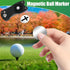 Golf Divot Repair Tool with Magnetic Ball Marker - Stainless Steel Foldable Divot Tool & Golf Divot Tool Featuring