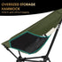 Backpacking 330 lbs MOON LENCE Portable Camping Chair, Lightweight Folding Hiking Chair, Plus Size Compact Yet, Support