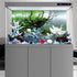 AWERT 24x16 inches Fish Tank Background, Branches, Seaweed, River Bed & Lake Aquarium Vinyl Background