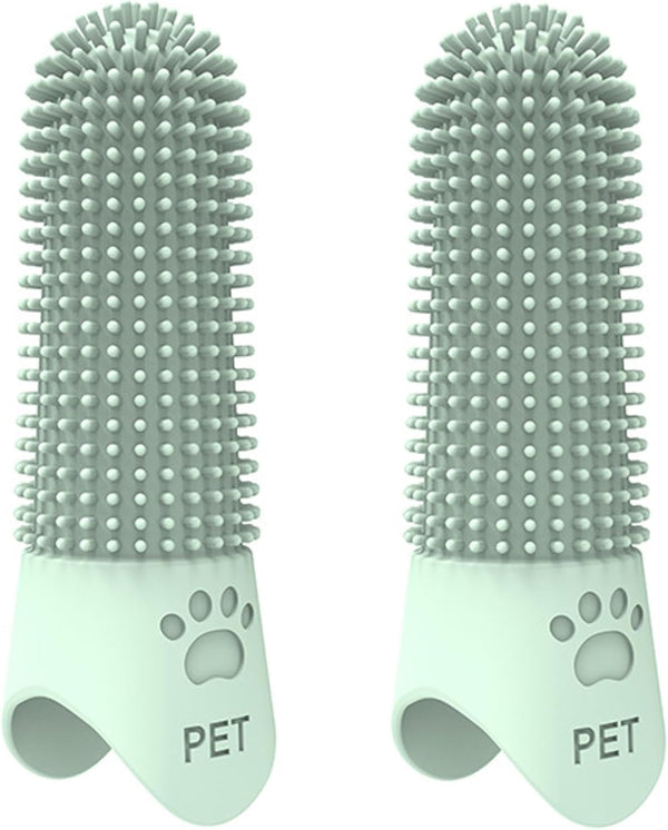 Generic Silicone Finger Toothbrush for Dogs & Cats - 360 Oral Care, Breath