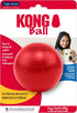 KONG Ball with Hole - Durable Dog Fetch Toy for Training, Interactive Playtime & More - Classic Natural Rubber Ball
