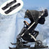 Generic Stroller Skis - Lightweight Easy Installation Scooter Sled, Winter Outdoor Downhill Flat Sandy, Kid Boys Girls