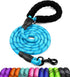COOYOO Dog Leash 5/6 FT - Comfortable Padded Handle with Highly Reflective Threads for Small Medium and Large Dogs