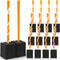 Shappy Base Plug Baseball Base Plugs - Anchor with Wooden Handle for Baseball Field Maintenance