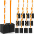 Shappy Base Plug Baseball Base Plugs - Anchor with Wooden Handle for Baseball Field Maintenance