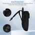 KENOBEE Flashlight Pouch Duty Belt Holster, Open Top Nylon MOLLE Torch Carrier for Tactical Light