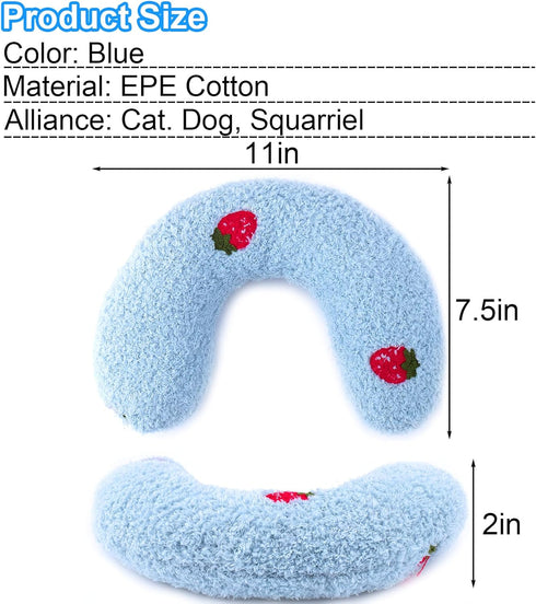 Mity rain Dog Pillow, Anxiety Relief Ultra Soft High Density Calming Pillow for Joint Relief Sleeping, Pet Calming Toy