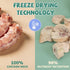 4.2 oz PAWUP Freeze Dried Chicken Necks Dog Treats, Single Ingredient Chicken Neck Chews, High Protein Treats