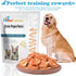Dog Treats Chicken Wrapped Banana Chews, Rawhide Free Puppy Training Snacks, 0.5lb/227g